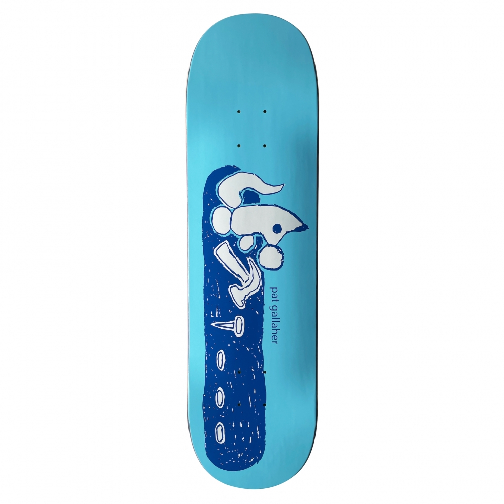 Frog Skateboards Ok Squirell Pat G Skateboard Deck 8.5" (Blue)