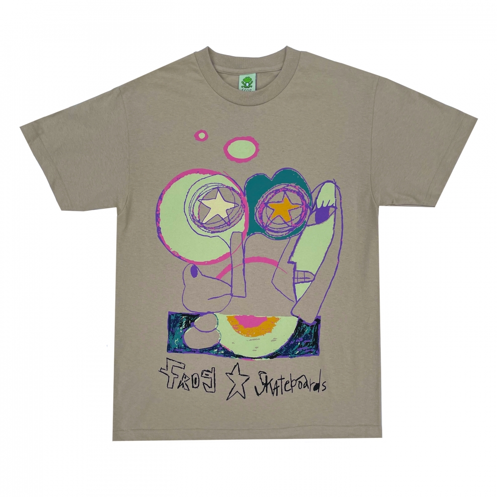 Frog Skateboards Senseless T-Shirt (Sand)