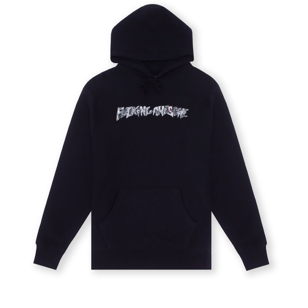 Fucking Awesome Actual Visual Guidance Pullover Hooded Sweatshirt (Black)