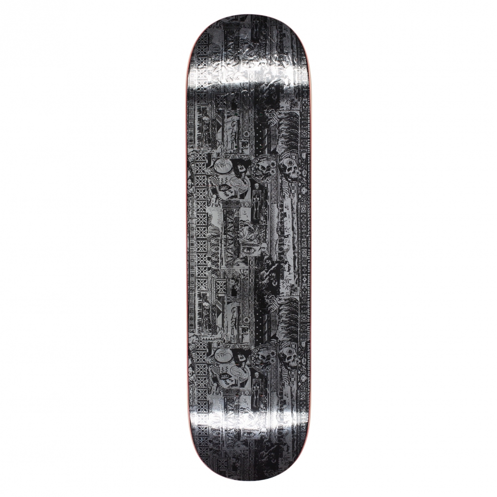 Fucking Awesome Acupuncture Skateboard Deck 8.25" (Silver Foil)