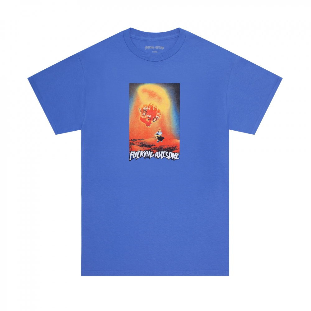 Fucking Awesome Arrival T-Shirt (Flo Blue)