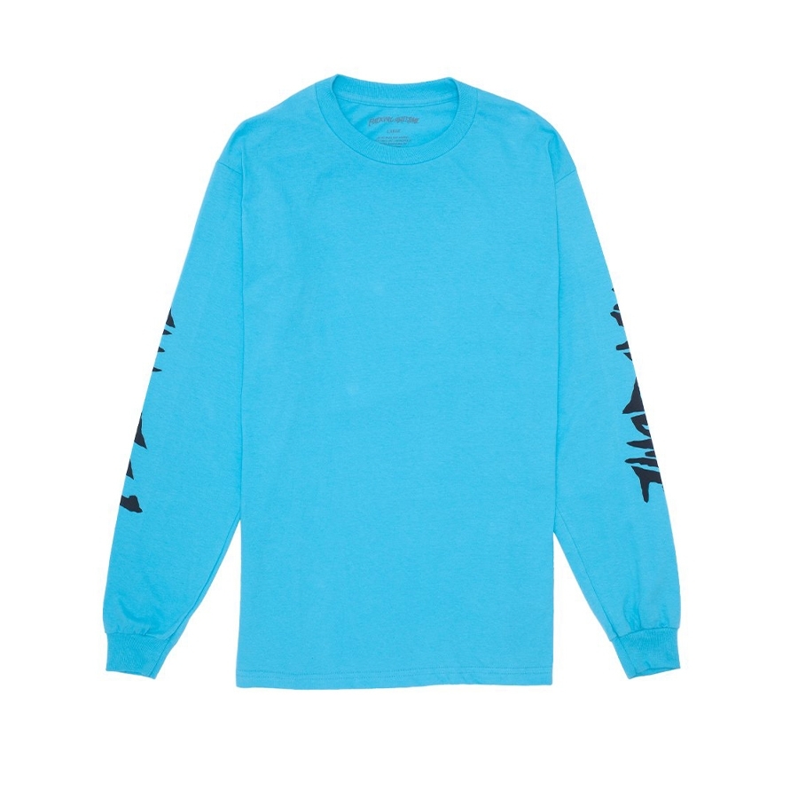 Fucking Awesome Collage Long Sleeve T-Shirt (Lagoon Blue)
