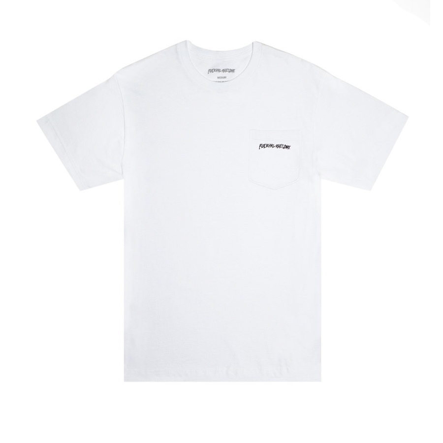 Fucking Awesome Collage Pocket T-Shirt (White)