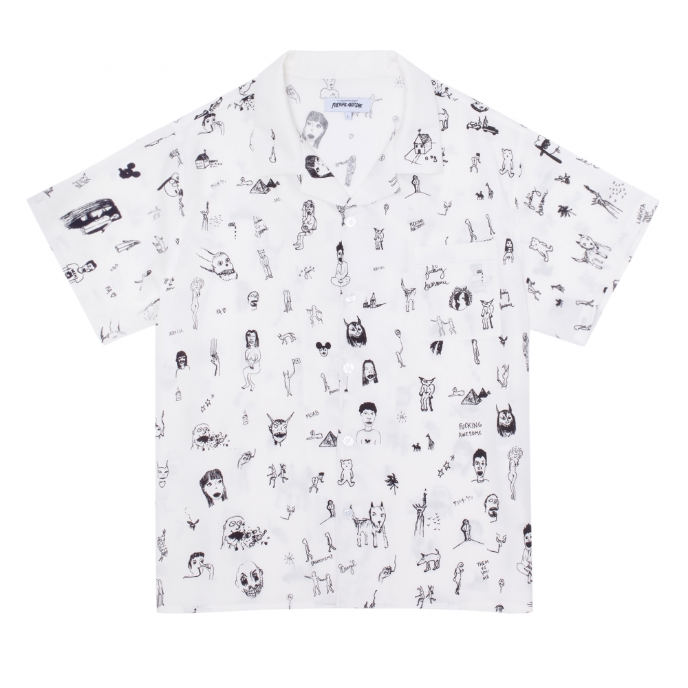 Fucking Awesome Dill Drawing Club Shirt (White)