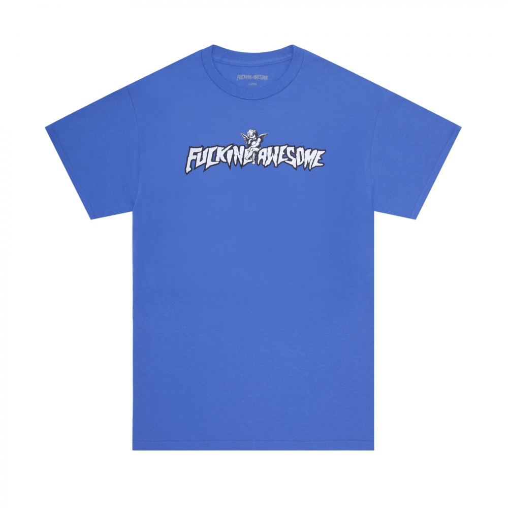 Fucking Awesome Filigree T-Shirt (Flo Blue)