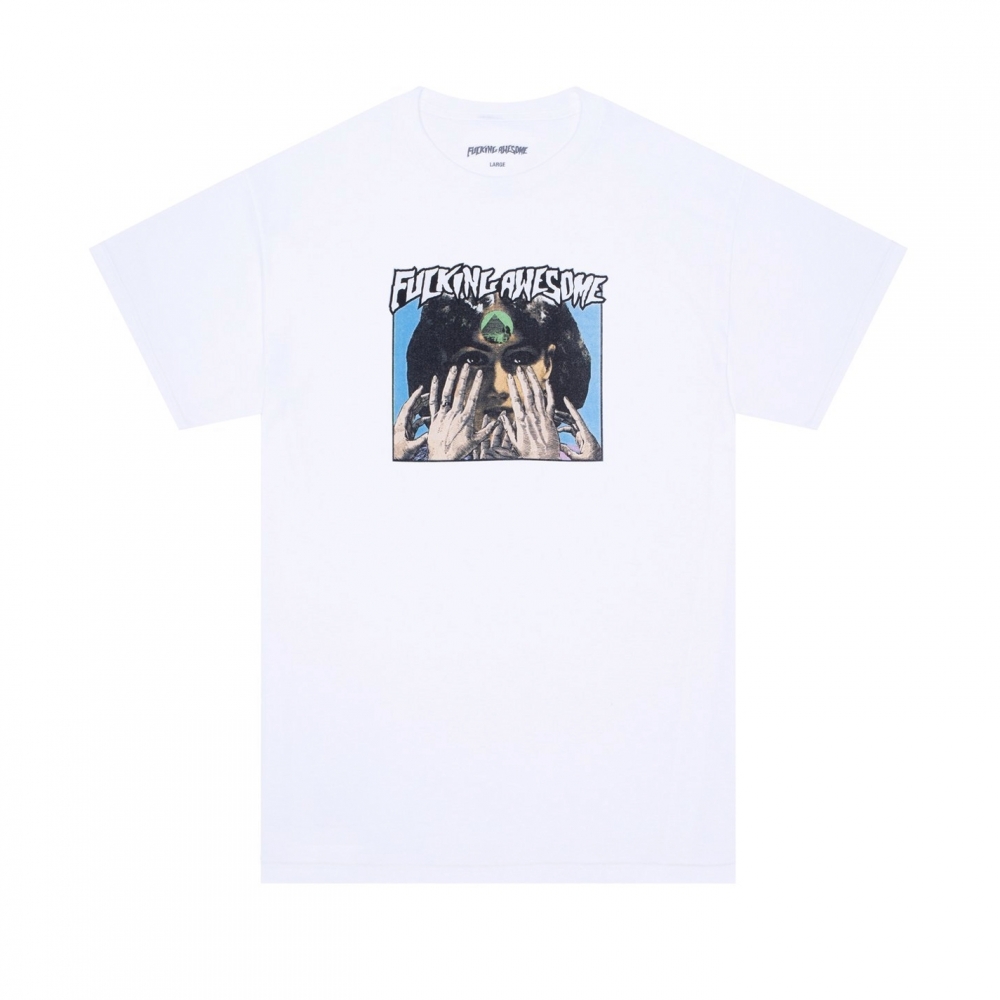 Fucking Awesome Fortune Teller T-Shirt (White)
