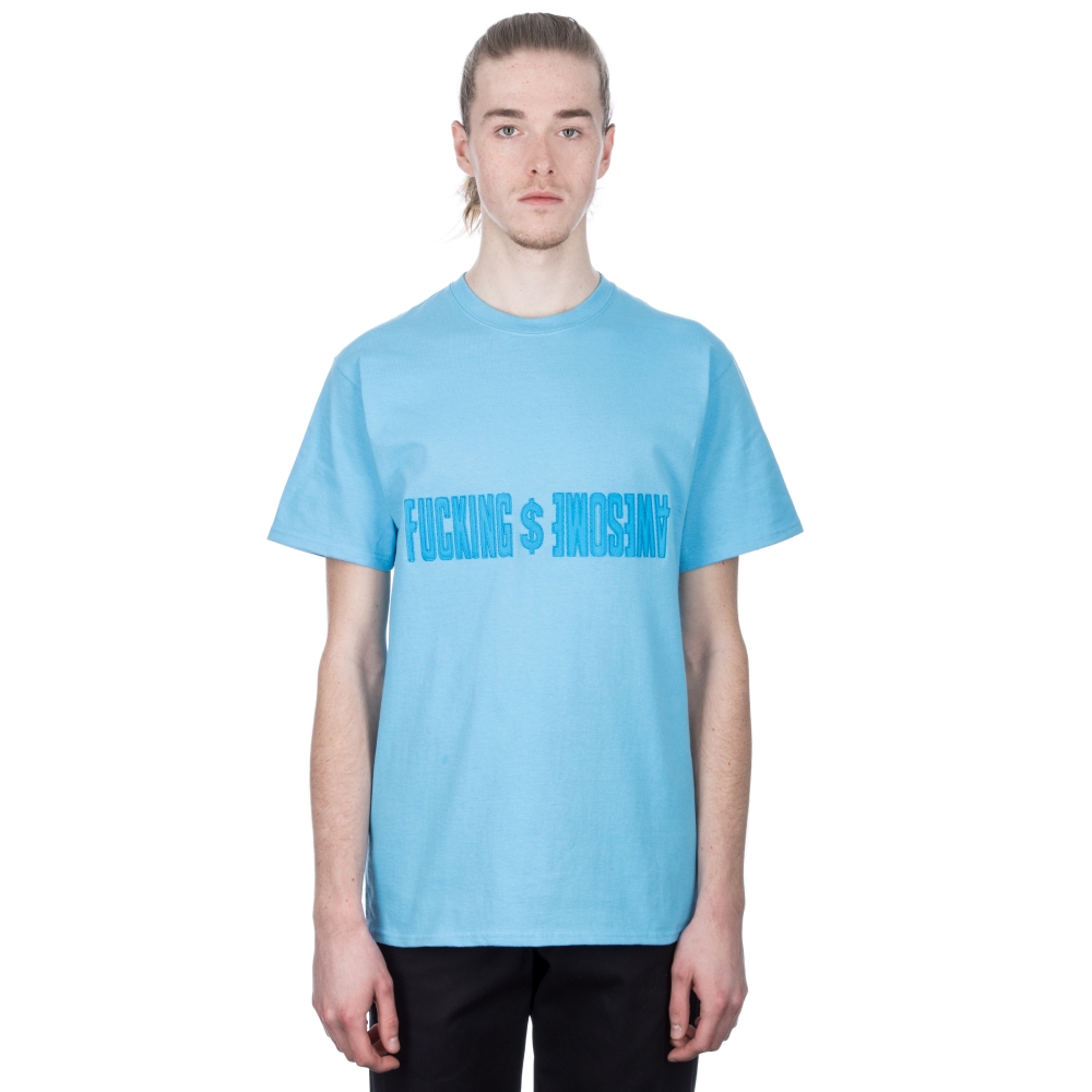 Fucking Awesome GDP T-Shirt (Blue) - Consortium.