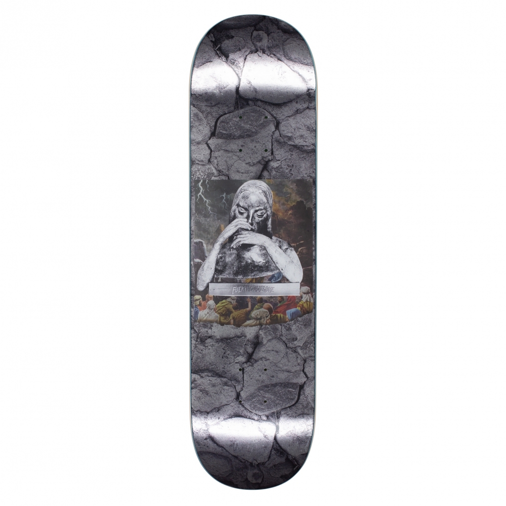 Fucking Awesome Gino Iannucci Saint Mary Foil Skateboard Deck 8.25"