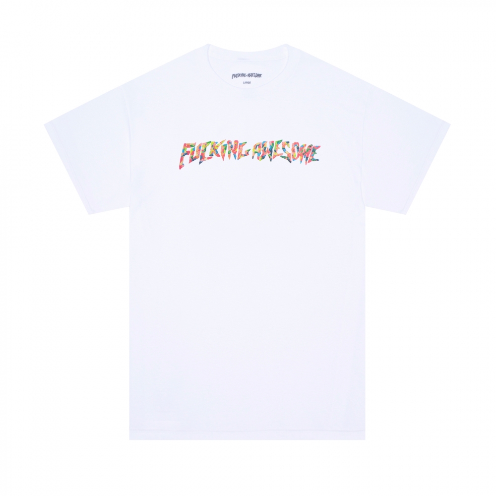 Fucking Awesome Gum Stamp T-Shirt (White)