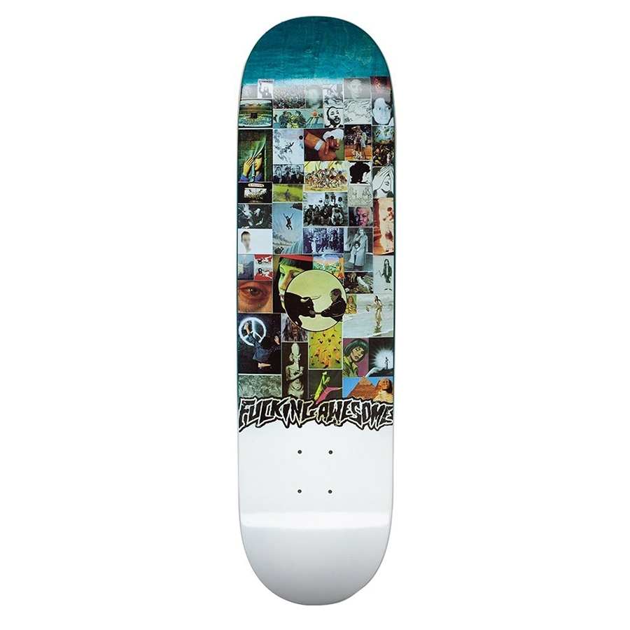 Fucking Awesome Louie Lopez Collage Skateboard Deck 8.25"