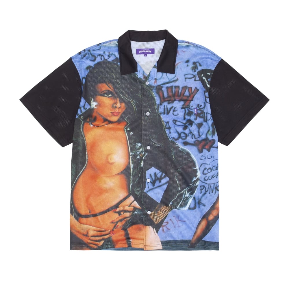 Fucking Awesome Paris Girls Mesh Club Shirt (Multi)