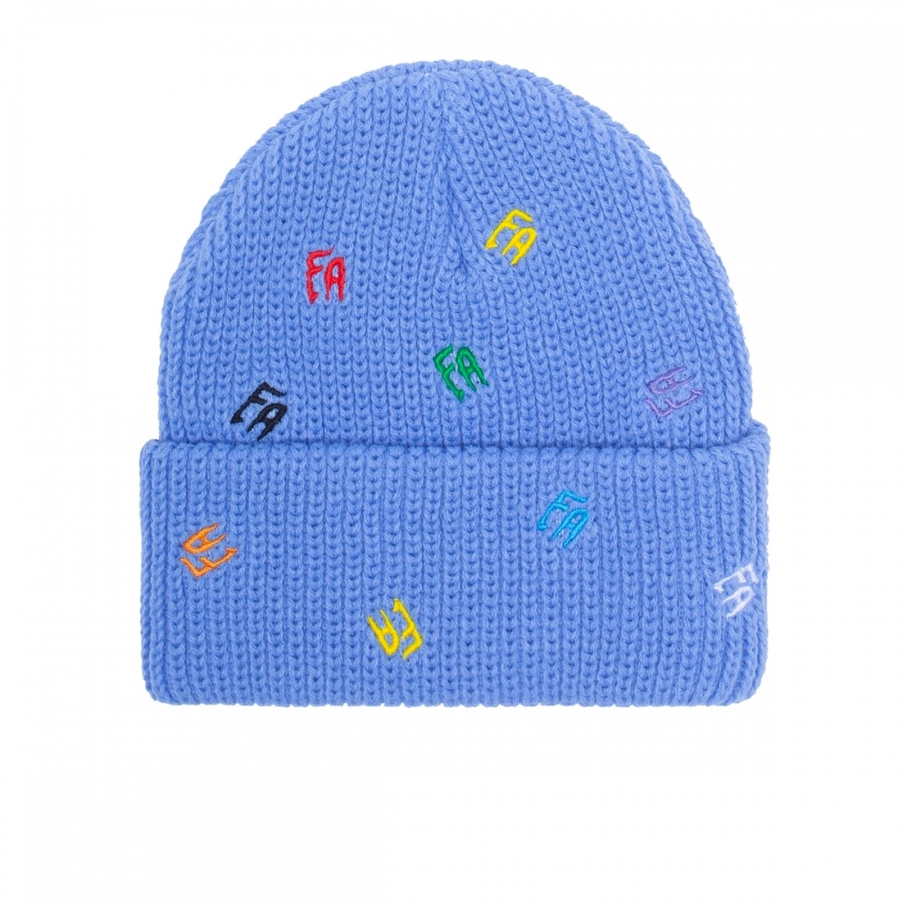 Fucking Awesome Scattered FA Cuff Beanie (Violet)