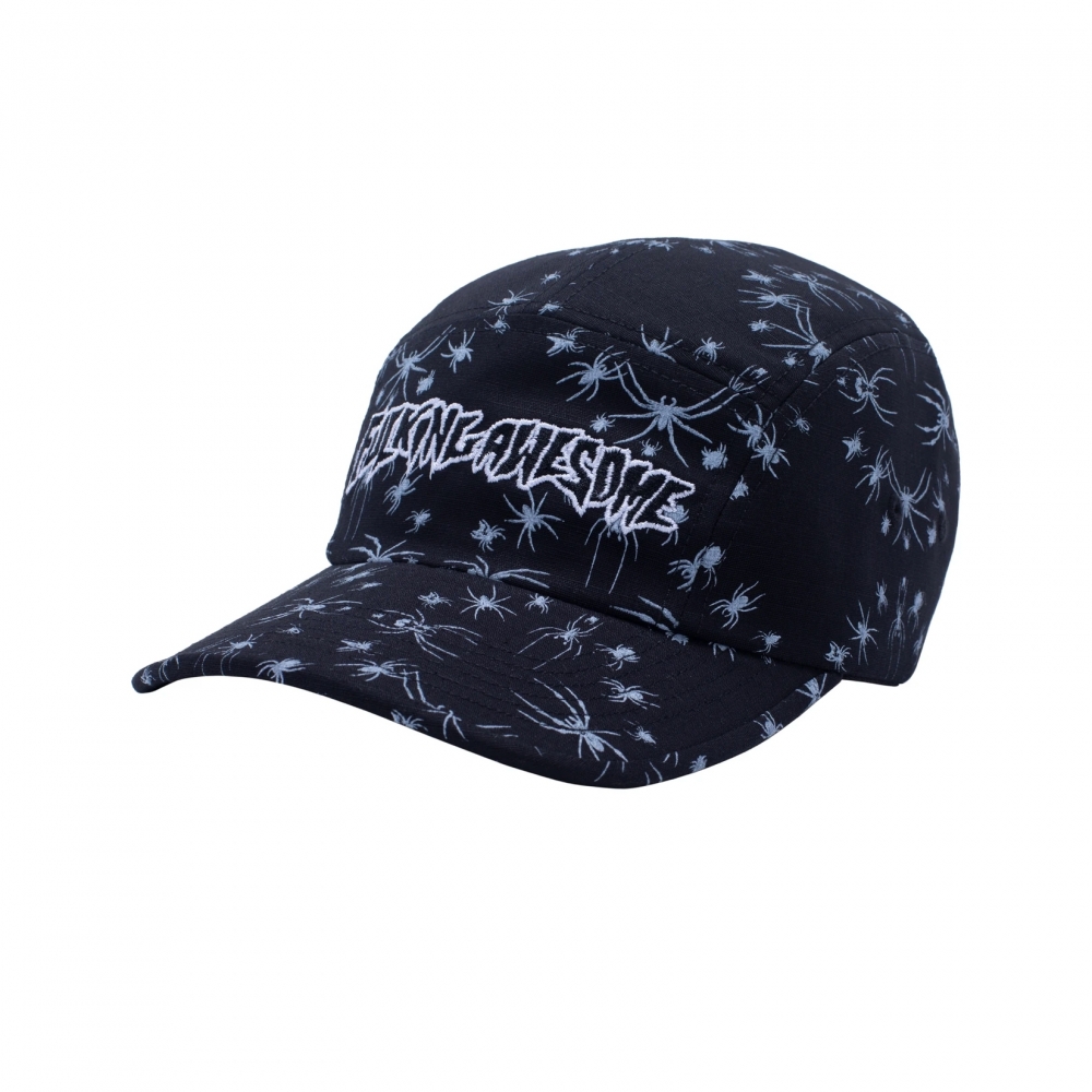 Fucking Awesome Spider Stamp Volley Strapback (Black)