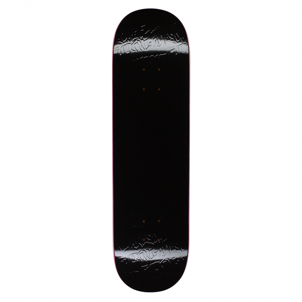 Fucking Awesome Stamp Embossed Skateboard Deck 8.18" (Black)