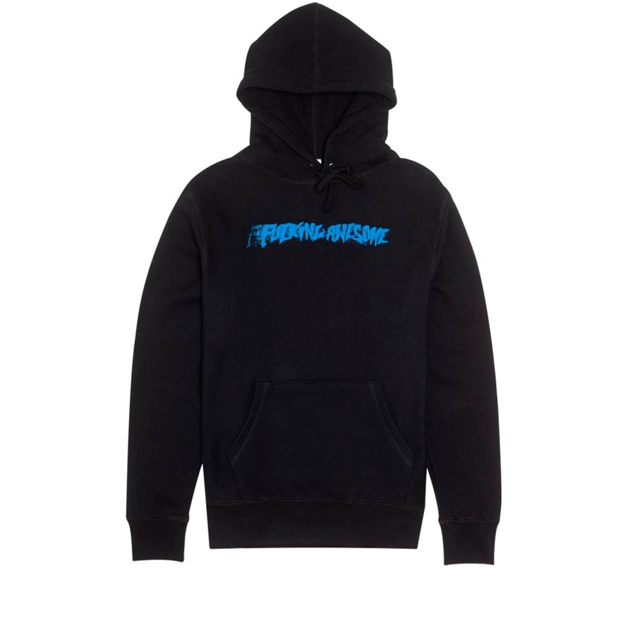 Fucking Awesome Stamp Pullover Hooded Sweatshirt (Black)