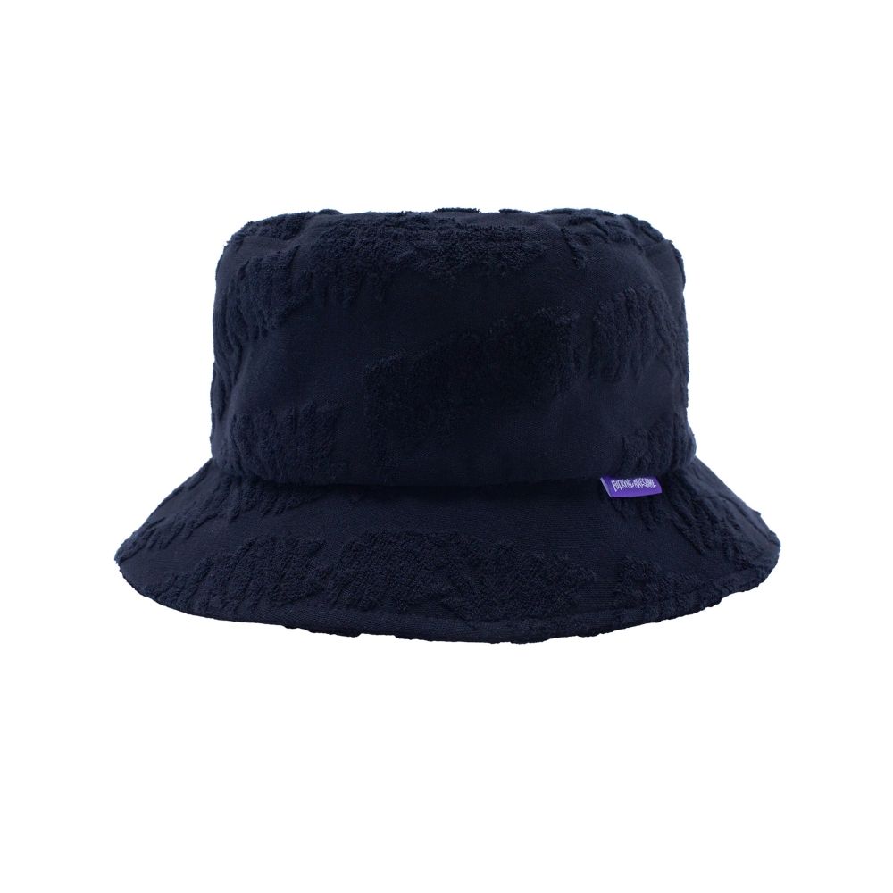 Fucking Awesome Stamp Terry Bucket Hat (Black)