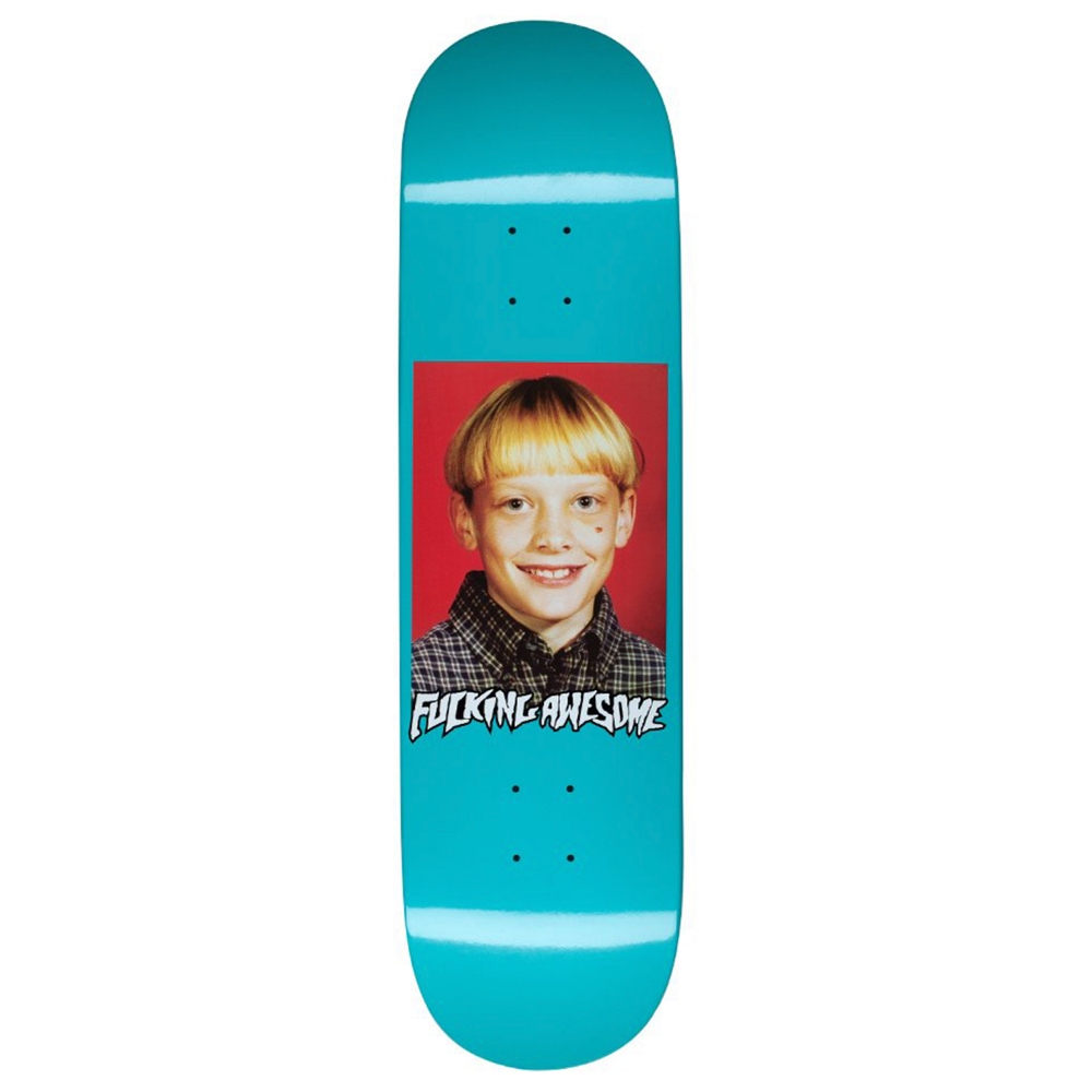 Fucking Awesome Terp Class Photo Skateboard Deck 8.5" (Turquoise)
