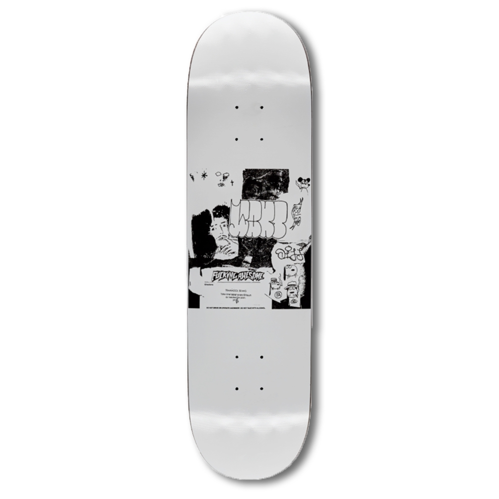 Fucking Awesome Wanto x Dill Skateboard Deck 8.25"