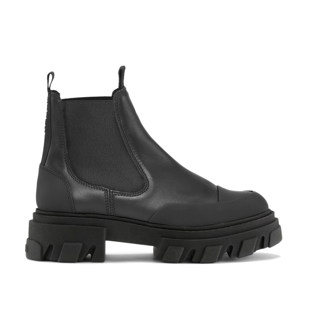 GANNI Low Chelsea Boot (Black)
