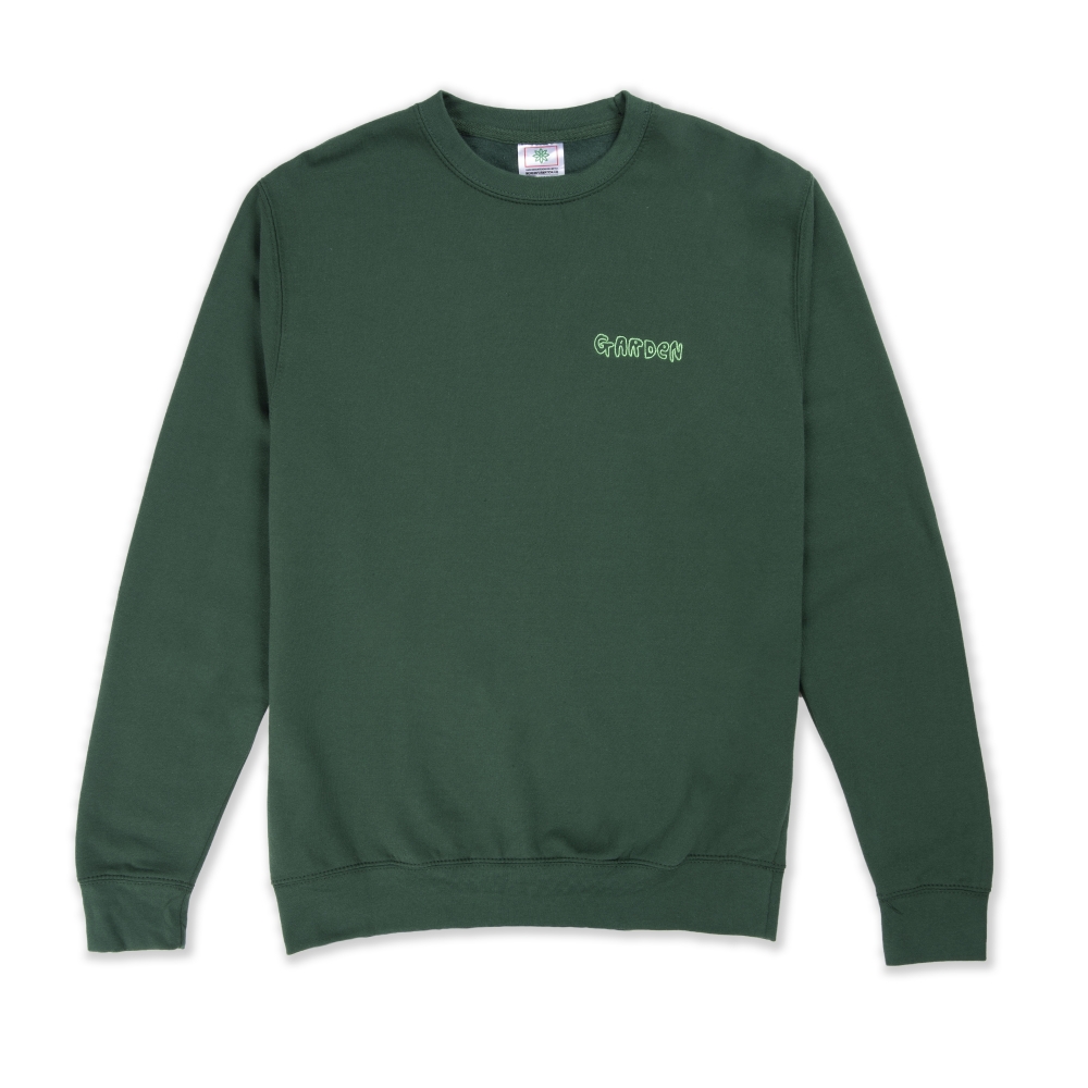 Garden Skateboards Limited Gordon Crew Neck Sweatshirt (Green)