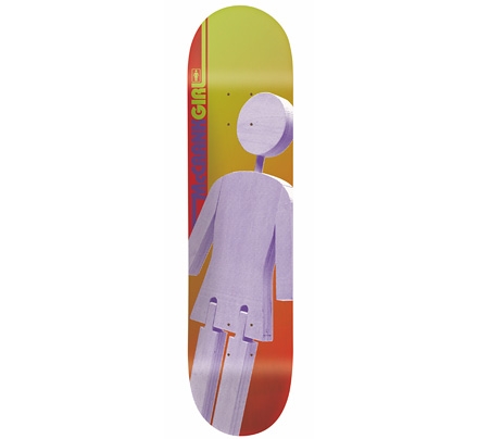 Girl Rick McCrank Shape Up Skateboard Deck 8.375"