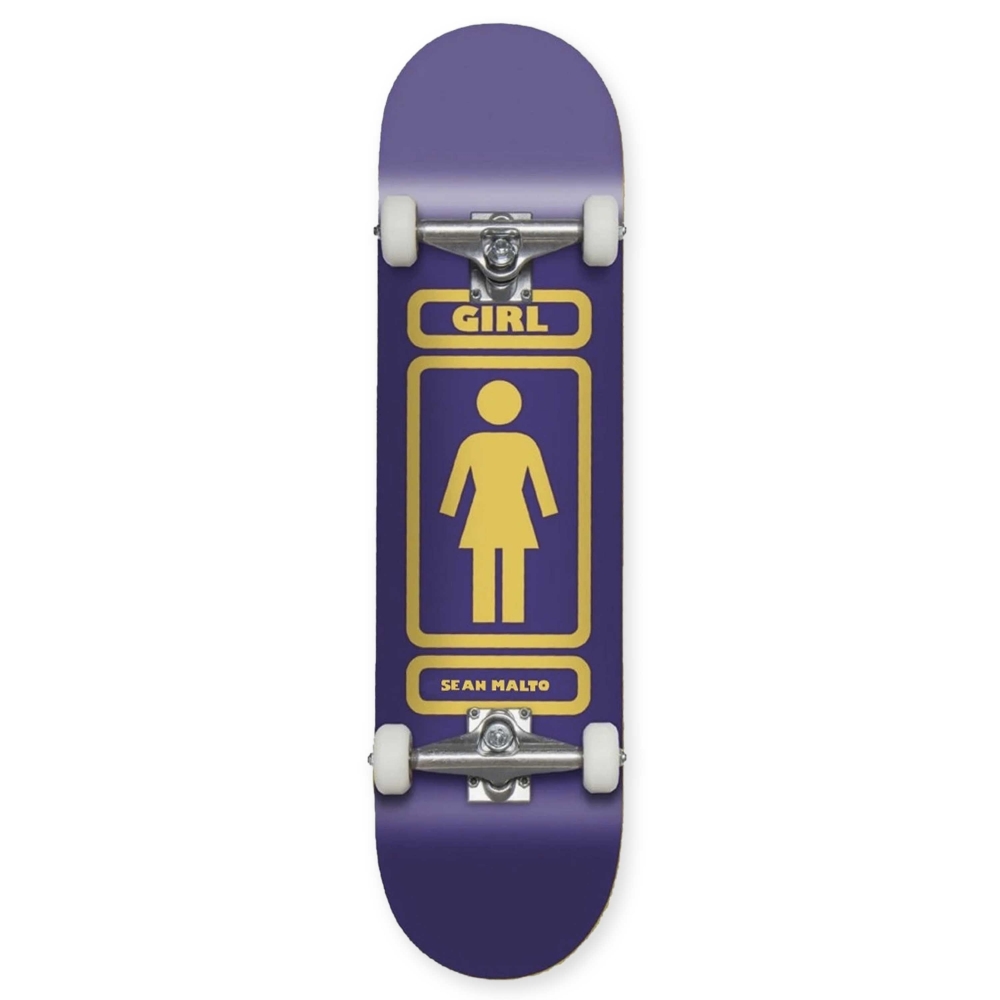 Girl Skateboard Co. 93 Til W40 V2 Sean Malto Complete Skateboard 8.125"