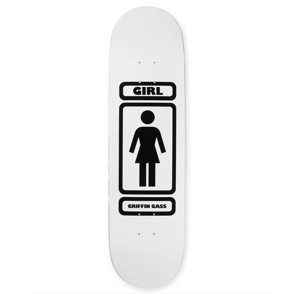 Girl Skateboard Co. Griffin Gass 93 Til Infinity W40 V2 Skateboard Deck 8.5"
