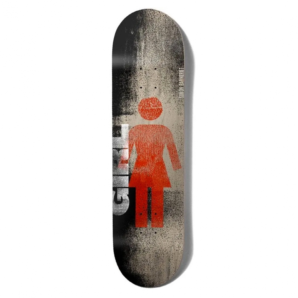 Girl Skateboard Co. Roller OG Simon Bannerot Skateboard Deck 8.0"