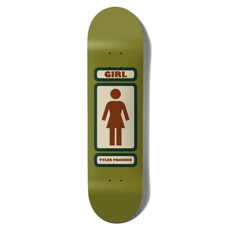 Girl Skateboard Co. Tyler Pacheco 93 Til Infinity Skateboard Deck 8.375"