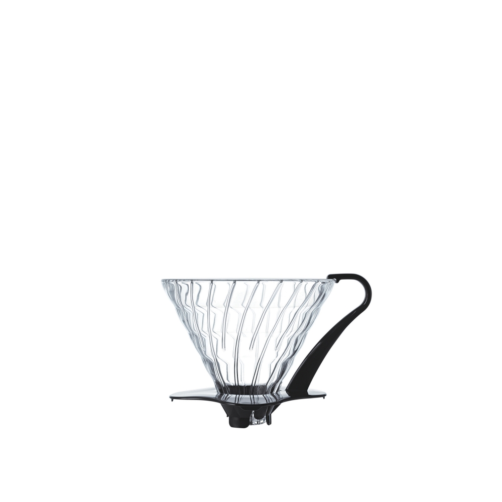 Hario V60 Glass Coffee Dripper 03 (Black)