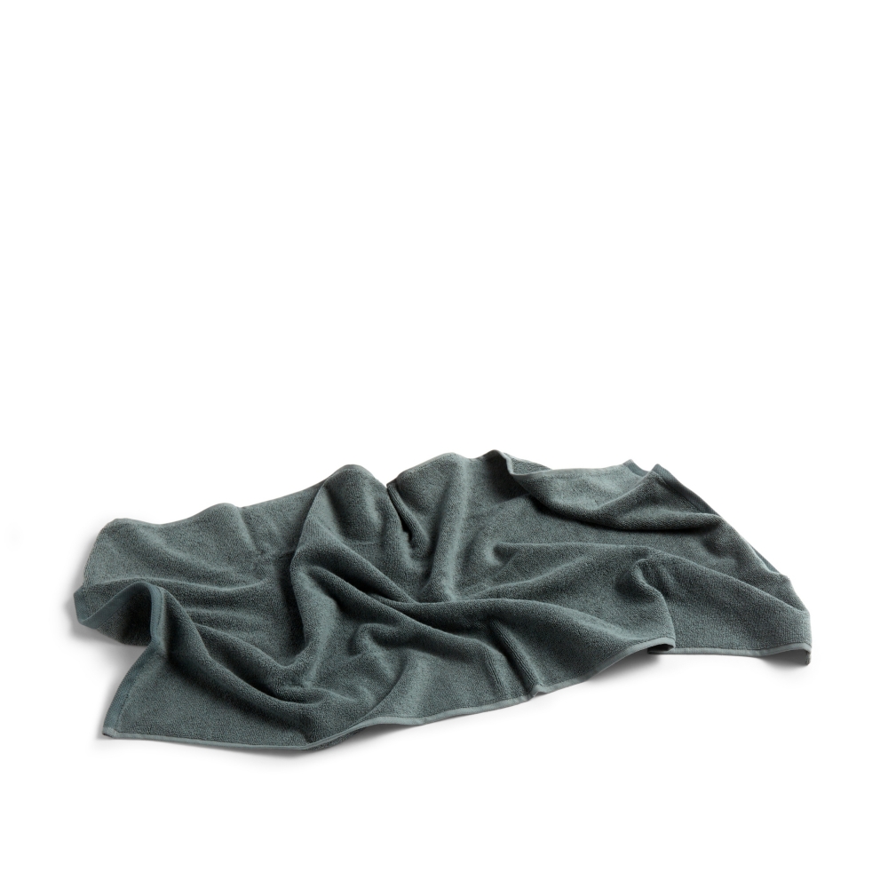 HAY Frotté Guest Towel (Dark Green)