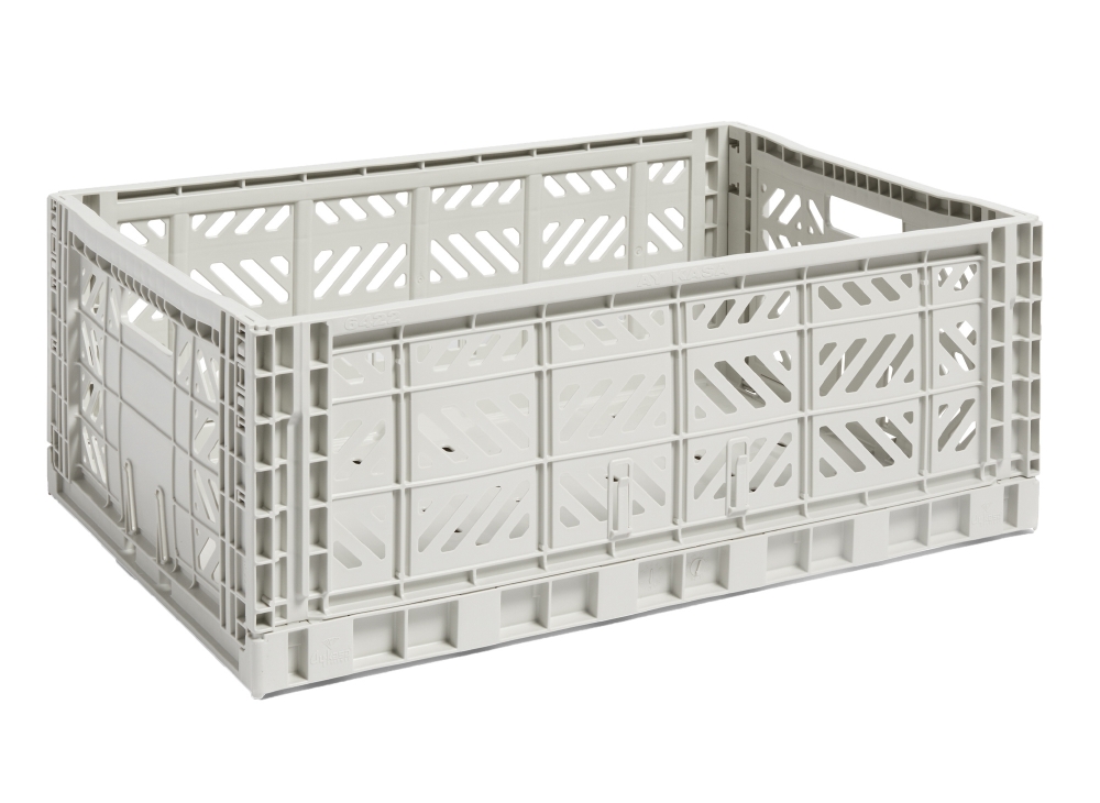 HAY Large Colour Crate (Light Grey)