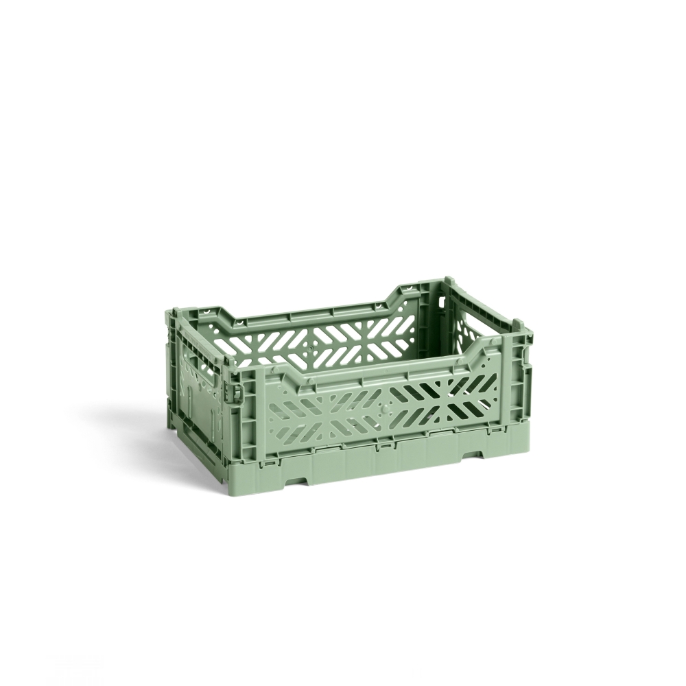 HAY Small Colour Crate (Dusty Green)