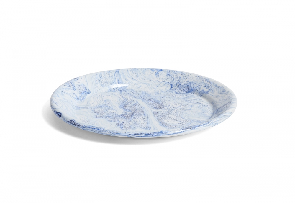 HAY Soft Ice Dinner Plate (Blue)