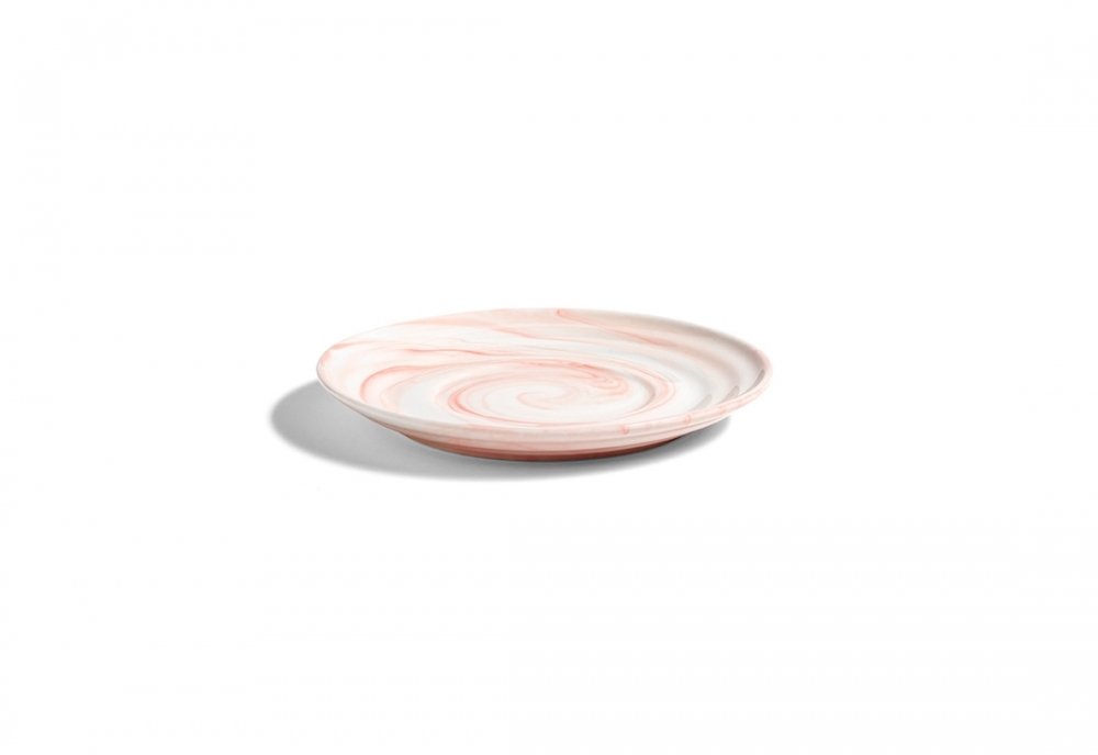 HAY Twist Collection Saucer Medium (Pink)