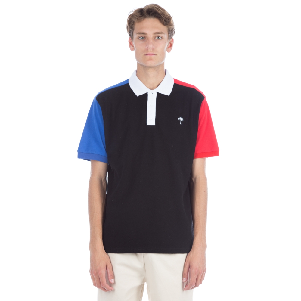 Hélas. Quatro Inferno Polo Club Shirt (Black/Navy/Red/White)