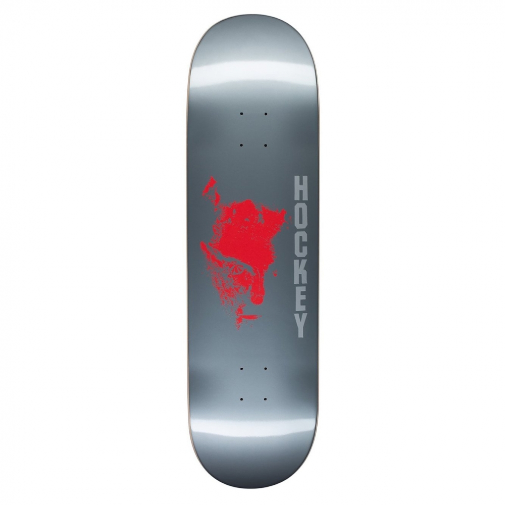 Hockey Chaos Skateboard Deck 9.0" (Grey)