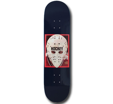 Hockey Eyes Without a Face Skateboard Deck 8.25" (Midnight)