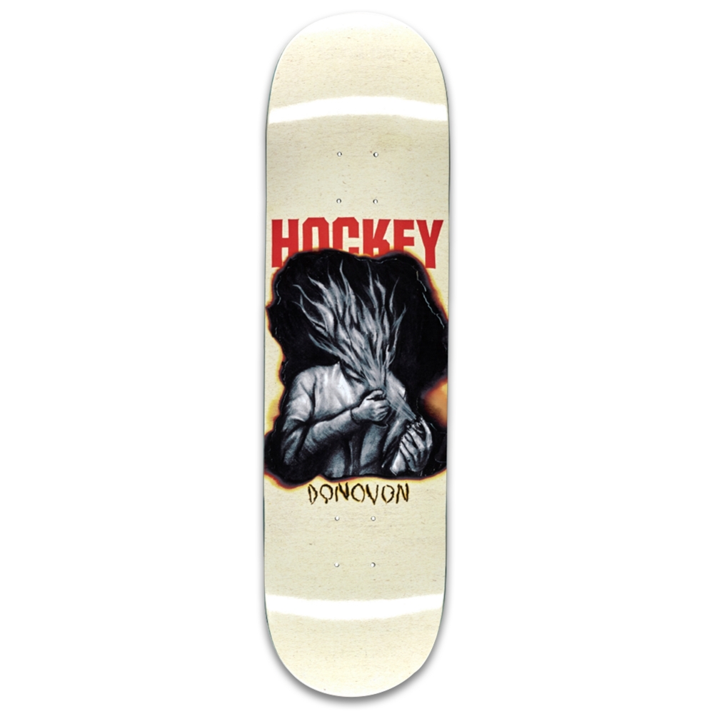 Hockey Flammable Donovon Piscopo Pro Skateboard Deck 8.38"