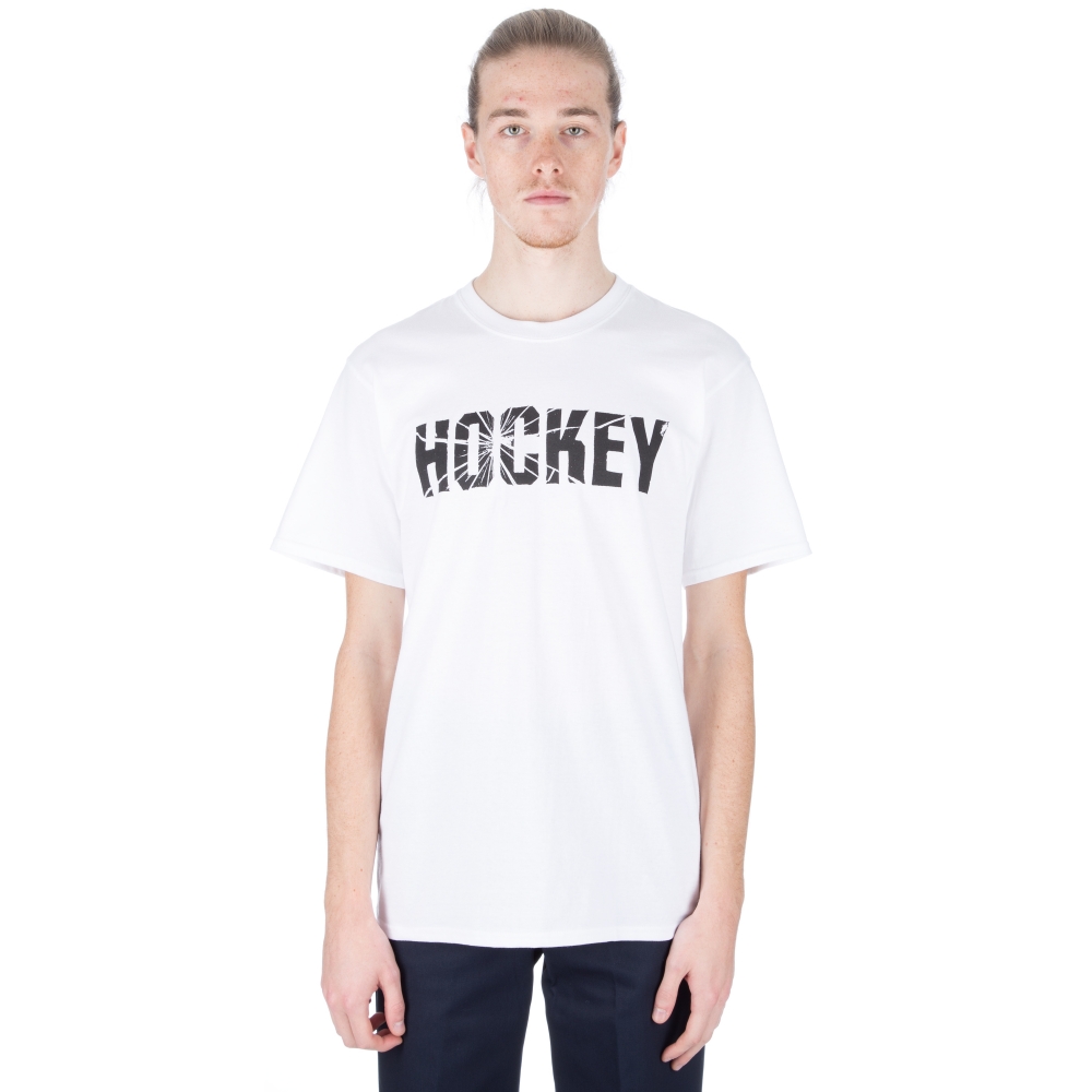 Hockey Shatter Logo T-Shirt (White)