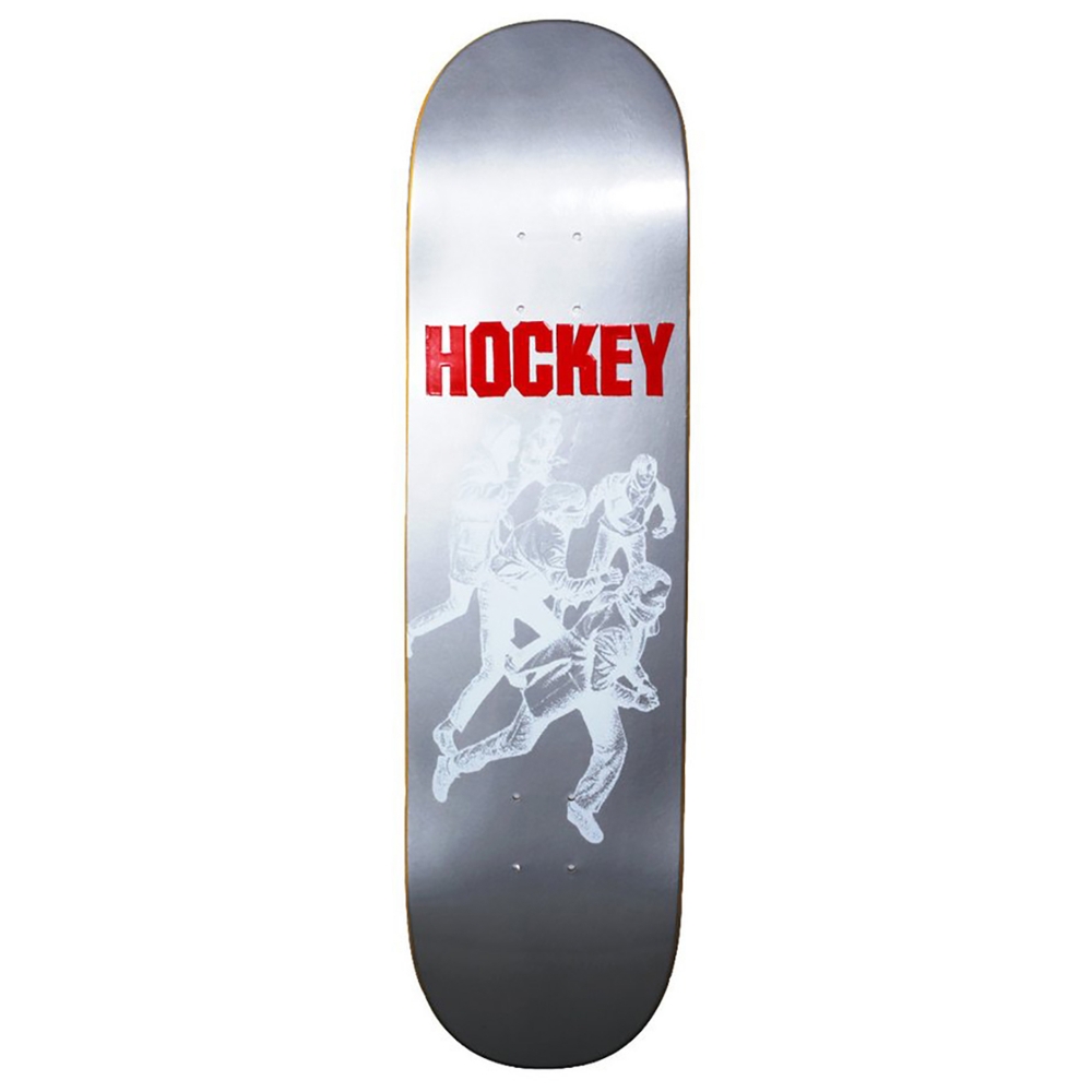 Hockey Vandals Skateboard Deck 8.25" (Silver)
