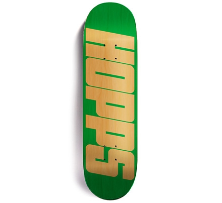 Hopps BIGHOPPS Skateboard Deck 8.375" (Green)