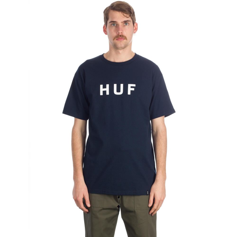HUF Original Logo T-Shirt (Navy)
