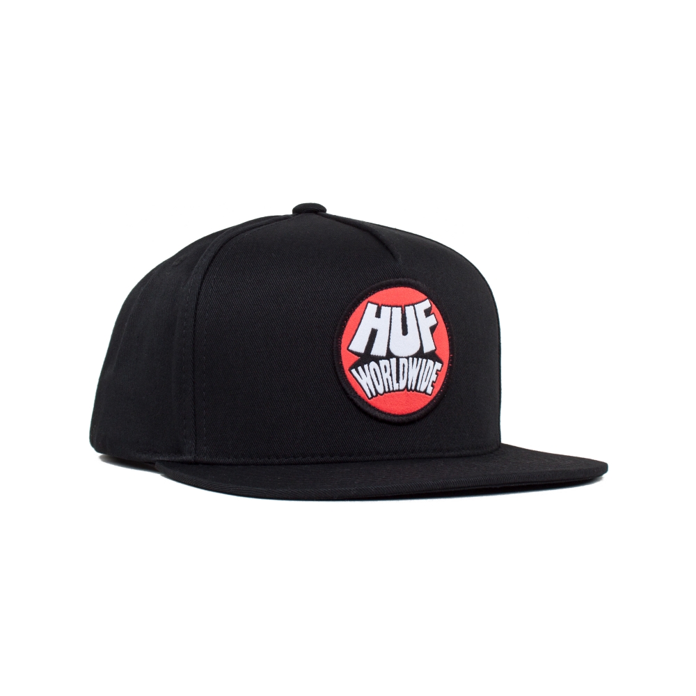 HUF Rhythm Snapback Cap (Black)