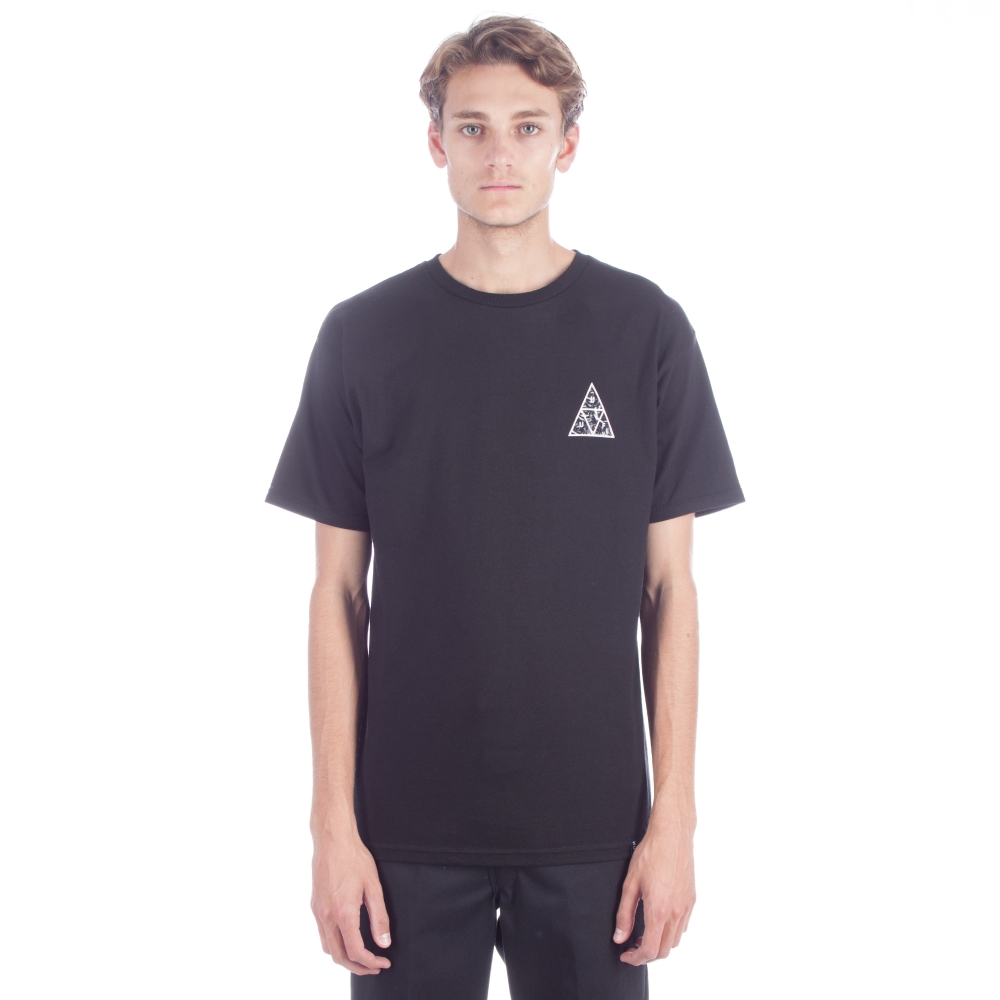 HUF Triple Triangle UV T-Shirt (Black)
