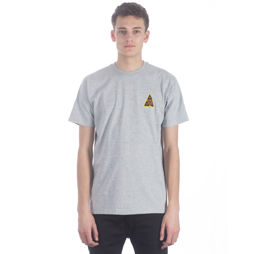 HUF x Obey Icon Face T-Shirt (Heather Grey)