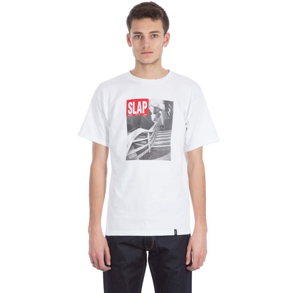 HUF x Slap First Cover T-Shirt (White)