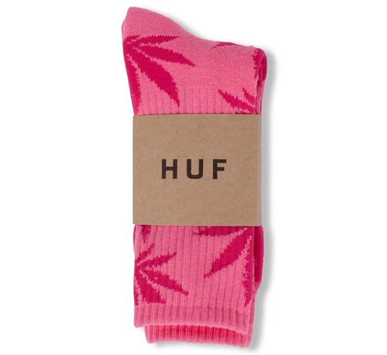 HUF Plantlife Socks (Pink/Magenta)