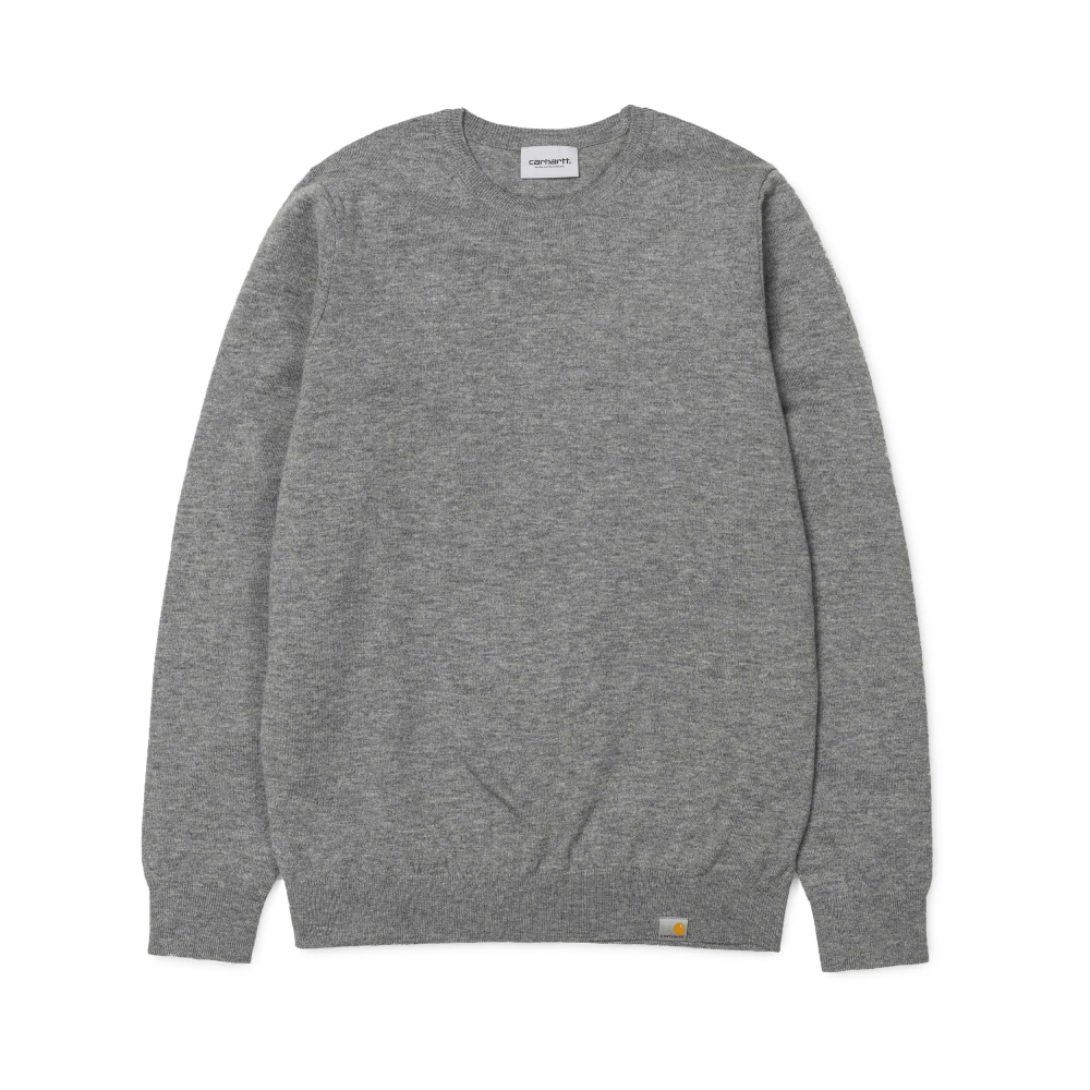Carhartt Playoff Knitted Sweater (Dark Grey Heather)