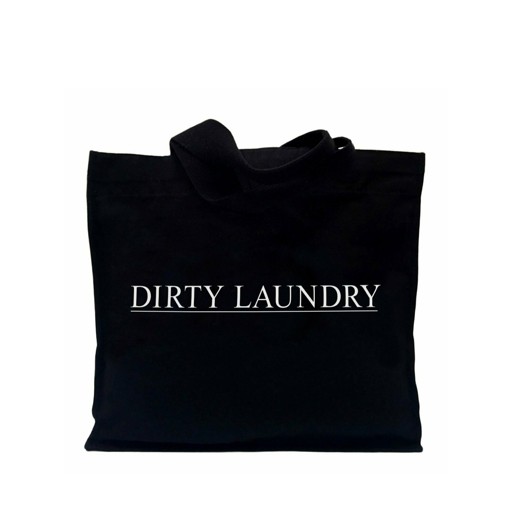 IDEA Dirty Laundry Tote Bag (Black/White)